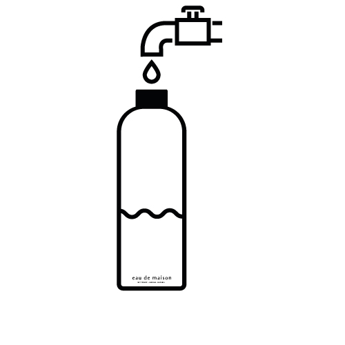Etape 1 fabrication produit detergent écologique eau de maison
