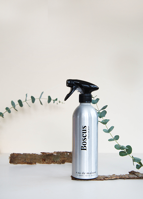Spray naturel * pour salle de bain nettoyant au vinaigre - Spray  anti-calcaire pour salle de bain