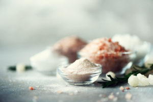 Kitchen salt for cleaning with natural products