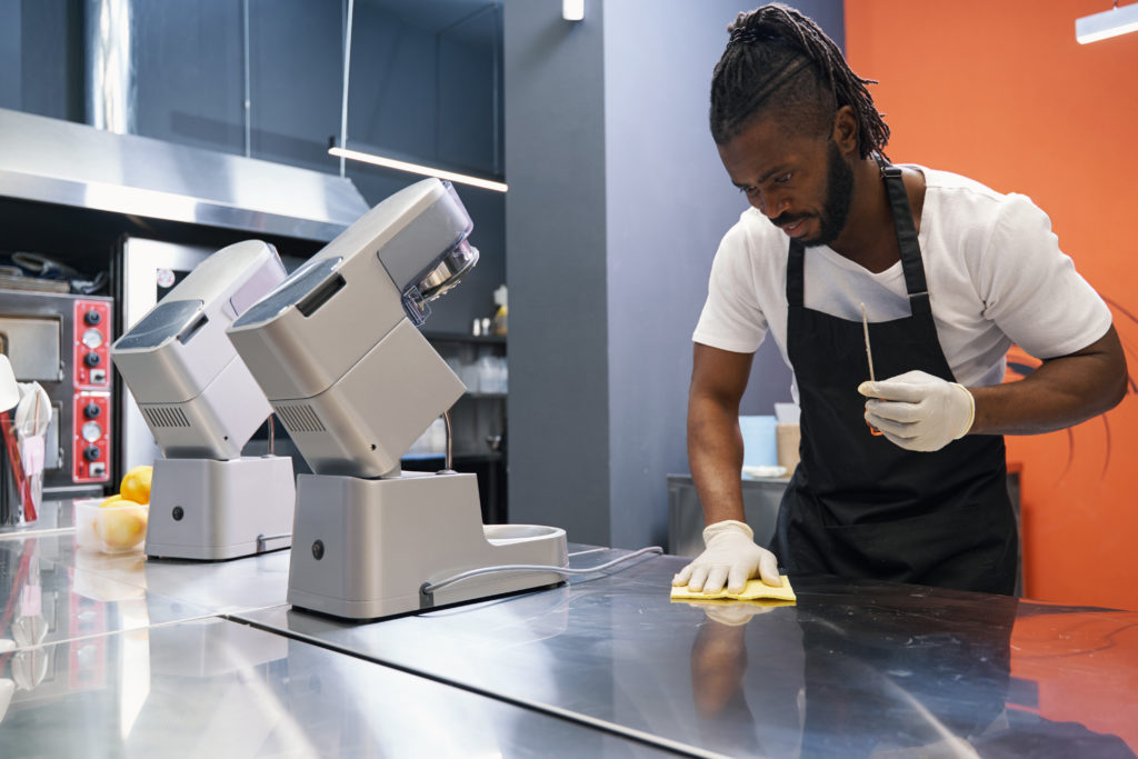 nettoyer surface alimentaire HACCP pour les restaurant